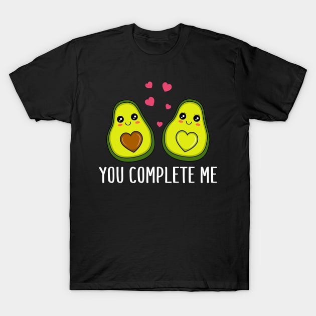 Happy Valentines Day Gift For Avocado Lover T-Shirt by HCMGift